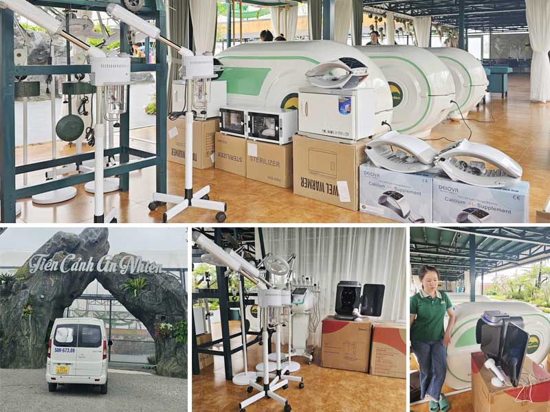 Setup spa cao cấp Tiên Cảnh An Nhiên Lâm Đồng - Dụng Cụ Y Khoa & Thẩm Mỹ Bình Minh